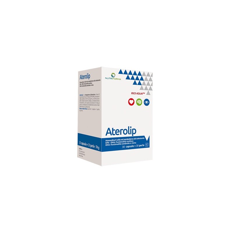 Aqua Viva Aterolip 30 Capsule + 30 Perle - Integratori per il cuore e colesterolo - 973498379 - Aqua Viva - € 29,50