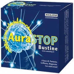 Aesculapius Farmaceutici Aurastop 20 Bustine Da 3 G - Integratori per concentrazione e memoria - 936169503 - Aesculapius Farm...