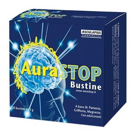 Aesculapius Farmaceutici Aurastop 20 Bustine Da 3 G - Integratori per concentrazione e memoria - 936169503 - Aesculapius Farm...