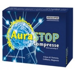 Aesculapius Farmaceutici Aurastop Tensione Localizzata 20 Compresse - Integratori per concentrazione e memoria - 936169515 - ...