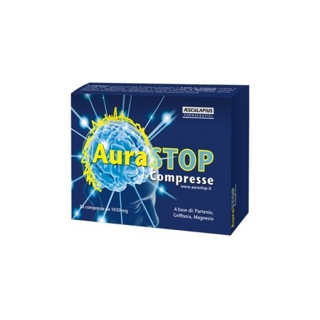 Aesculapius Farmaceutici Aurastop Tensione Localizzata 20 Compresse - Integratori per mal di testa ed emicrania - 936169515 -...