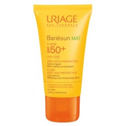 Uriage Laboratoires Dermatolog Bariesun Spf50+ Mat Fluido 50 Ml - Dermocosmetici Viso - 971811183 - Uriage - € 11,78