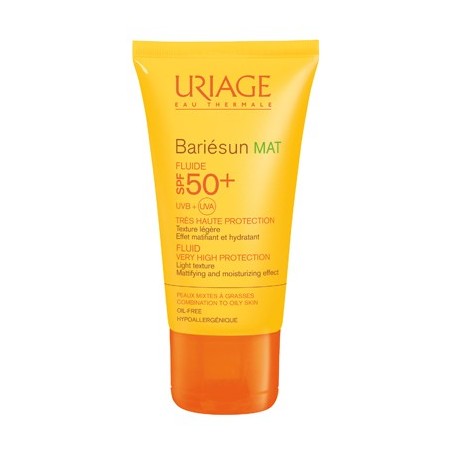 Uriage Laboratoires Dermatolog Bariesun Spf50+ Mat Fluido 50 Ml Uriage - 1 Uriage Laboratoires Dermatolog Bariesun Spf50+ Mat Fluido 50 Ml Uriage - 1