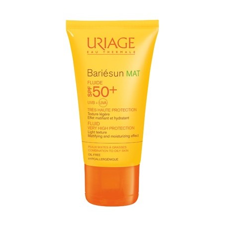 Uriage Laboratoires Dermatolog Bariesun Spf50+ Mat Fluido 50 Ml - Dermocosmetici Viso - 971811183 - Uriage - € 13,93