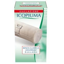 Desa Pharma Icopiuma Benda Elastica Universale 8x450 Cm - Medicazioni - 902981467 - Icopiuma - € 1,55