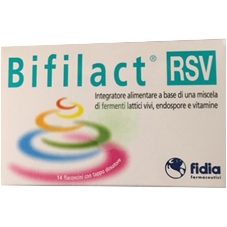Fidia Farmaceutici Bifilact Rsv 14 Flaconcini Fidia Farmaceutici - 1 Fidia Farmaceutici Bifilact Rsv 14 Flaconcini Fidia Farmaceutici - 1