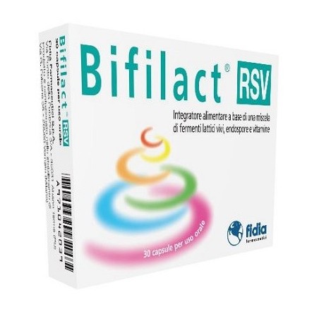 Fidia Farmaceutici Bifilact Rsv 30 Capsule Fidia Farmaceutici - 1 Fidia Farmaceutici Bifilact Rsv 30 Capsule Fidia Farmaceutici - 1