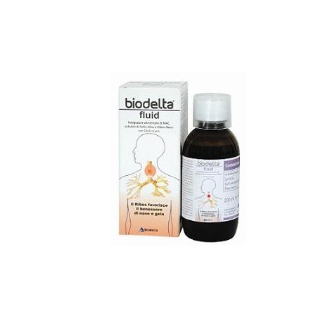 Biodelta Fluid 200 Ml - Integratori per apparato respiratorio - 934539141 - Biodelta - € 17,18