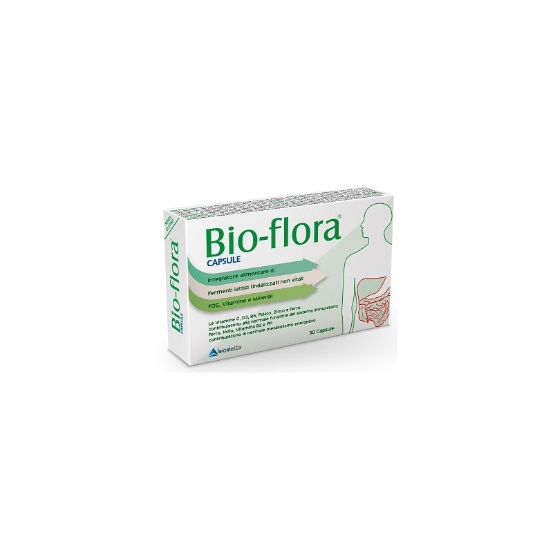Biodelta Bioflora 30 Capsule - Fermenti lattici - 906053451 - Biodelta - € 16,00