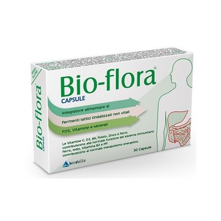 Biodelta Bioflora 30 Capsule - Fermenti lattici - 906053451 - Biodelta - € 16,00