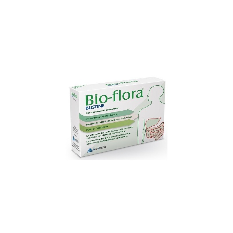 Biodelta Bioflora 14 Bustine - Integratori di fermenti lattici - 939469159 - Biodelta - € 17,02