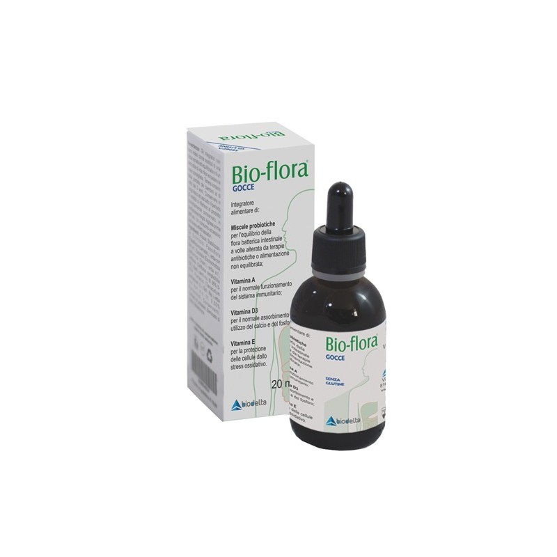 Biodelta Bioflora Gocce 20 Ml - Integratori di fermenti lattici - 942801046 - Biodelta - € 15,34
