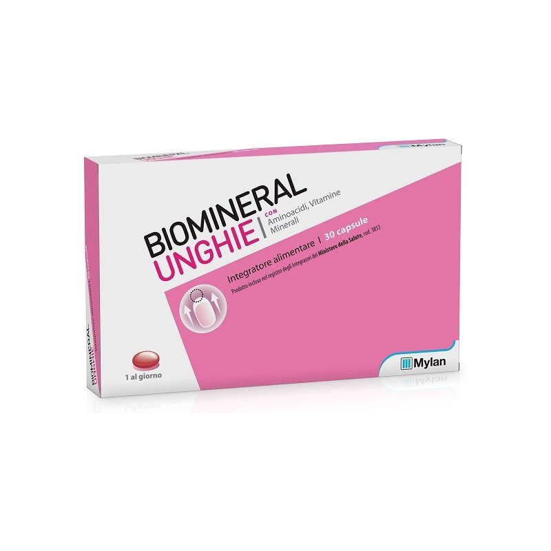 Biomineral Unghie 30 Capsule - Integratori per pelle, capelli e unghie - 900718608 - Biomineral - € 13,92