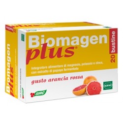 Sofar Biomagen Plus Arancia Rossa 20 Buste Astuccio 100 G - Vitamine e sali minerali - 923532980 - Sofar - € 15,65