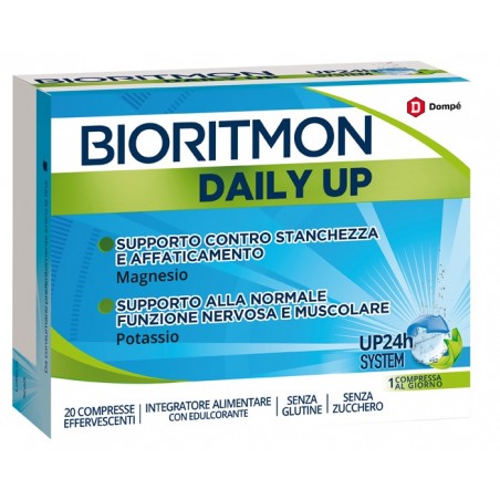 Bioritmon Daily Up 20 Compresse Senza Zucchero - Integratori per concentrazione e memoria - 982145664 - Bioritmon - € 10,37