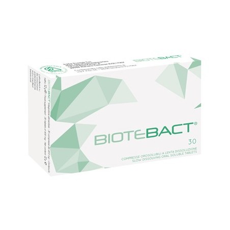 Inpha Duemila Biotebact 30 Compresse - Prodotti fitoterapici per raffreddore, tosse e mal di gola - 975611512 - Inpha Duemila...