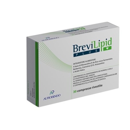 Brevilipid Plus Integratore Per Colesterolo 30 Compresse Rivestite - Integratori per il cuore e colesterolo - 974001303 - Bre...