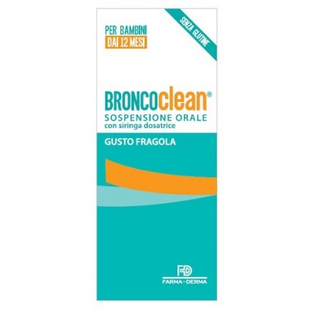 Broncoclean Sciroppo per Mal di Gola e Catarro 100 Ml - Integratori per mal di gola - 935754642 - Broncoclean - € 11,58