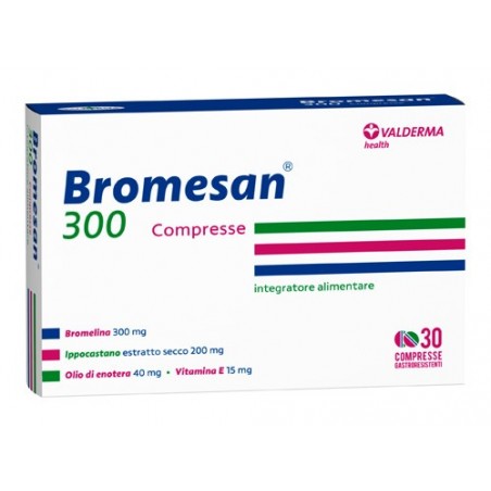 Valderma Bromesan 300 30 Compresse Gastroresistenti Valderma - 1 Valderma Bromesan 300 30 Compresse Gastroresistenti Valderma - 1