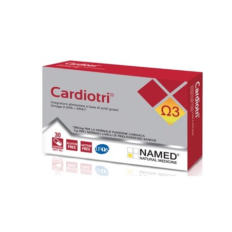 Cardiotri Integratore Di Omega-3 e Acidi Grassi 30 Soft Gel - Integratori di Omega-3 - 974044188 - Cardiotri - € 16,71