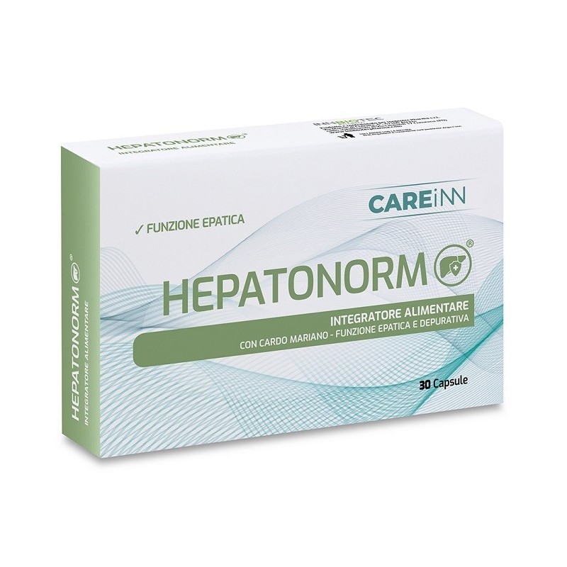 Innbiotec Pharma Careinn Hepatonorm 30 Capsule - Integratori per apparato digerente - 944799978 - Innbiotec Pharma - € 19,08
