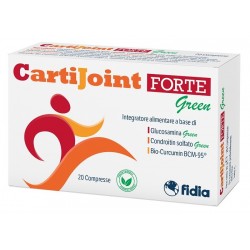 Cartijoint Forte Green Integratore Antiossidante 20 Compresse - Integratori per dolori e infiammazioni - 981352964 - Cartijoi...