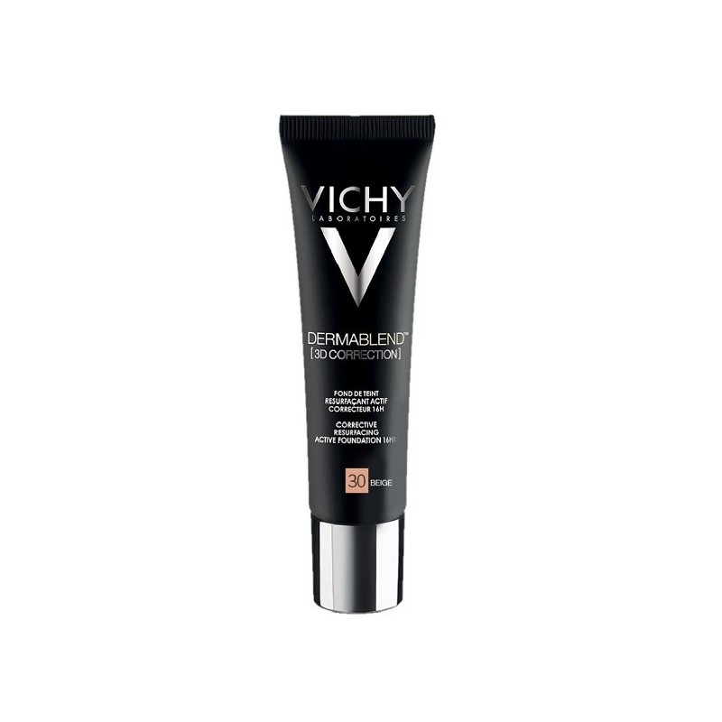 Vichy Dermablend 3D Correction Fondotinta 30 Beige 30 Ml - Fondotinte e creme colorate - 973191594 - Vichy - € 26,71