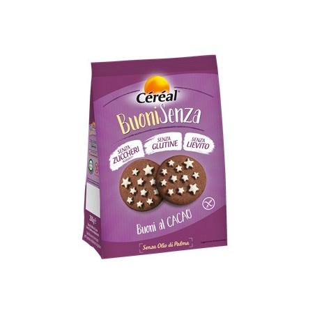 Nutrition & Sante' Italia Cereal Buoni Al Cacao 200 G - Biscotti e merende per bambini - 935692653 - Pesoforma - € 4,03