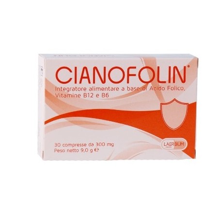 Laerbium Pharma Cianofolin 30 Compresse Gastroprotette 9 G Laerbium Pharma - 1 Laerbium Pharma Cianofolin 30 Compresse Gastroprotette 9 G Laerbium Pharma - 1