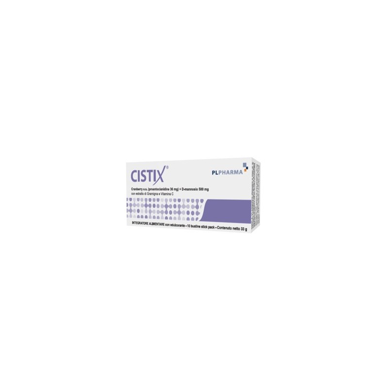 Pl Pharma Cistix 10 Bustine Stick Pack Da 3,3 G - Integratori per cistite - 905724011 - Pl Pharma - € 17,61