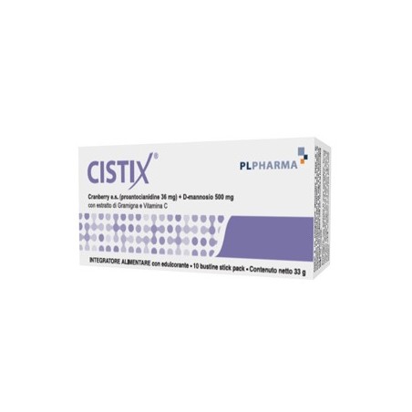 Pl Pharma Cistix 10 Bustine Stick Pack Da 3,3 G - Integratori per cistite - 905724011 - Pl Pharma - € 17,75