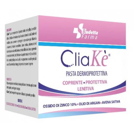 Budetta Farma CliaKè Pasta Dermoprotettiva All'Ossido Di Zinco 200 Ml Budetta Farma - 1 Budetta Farma CliaKè Pasta Dermoprotettiva All'Ossido Di Zinco 200 Ml Budetta Farma - 1
