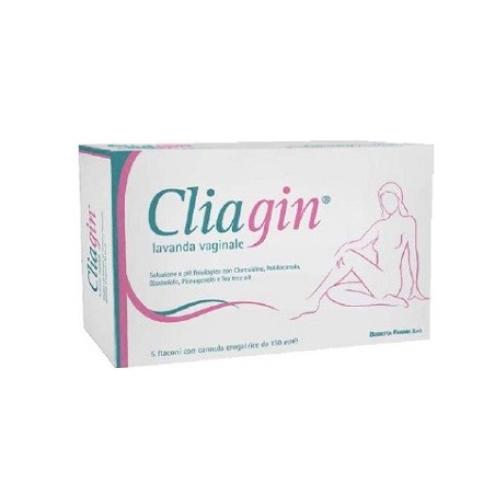 Cliagin Lavanda Vaginale per Igiene Intima 5 Flaconi 150 Ml - Lavande, ovuli e creme vaginali - 939464451 - Budetta Farma - €...