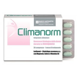 Climanorm Integratore Per Donne in Menopausa 30 Compresse - Integratori per ciclo mestruale e menopausa - 938981848 - Climano...
