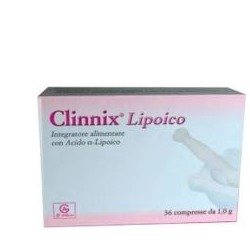 Abbate Gualtiero Clinnix Lipoico 36 Compresse - Pelle secca - 930165840 - Abbate Gualtiero - € 26,73