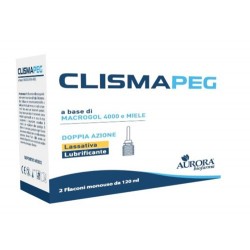 Aurora Biofarma Clismapeg Clisma 2 X 120 Ml - Farmaci per stitichezza e lassativi - 980512964 - Aurora Biofarma - € 11,17