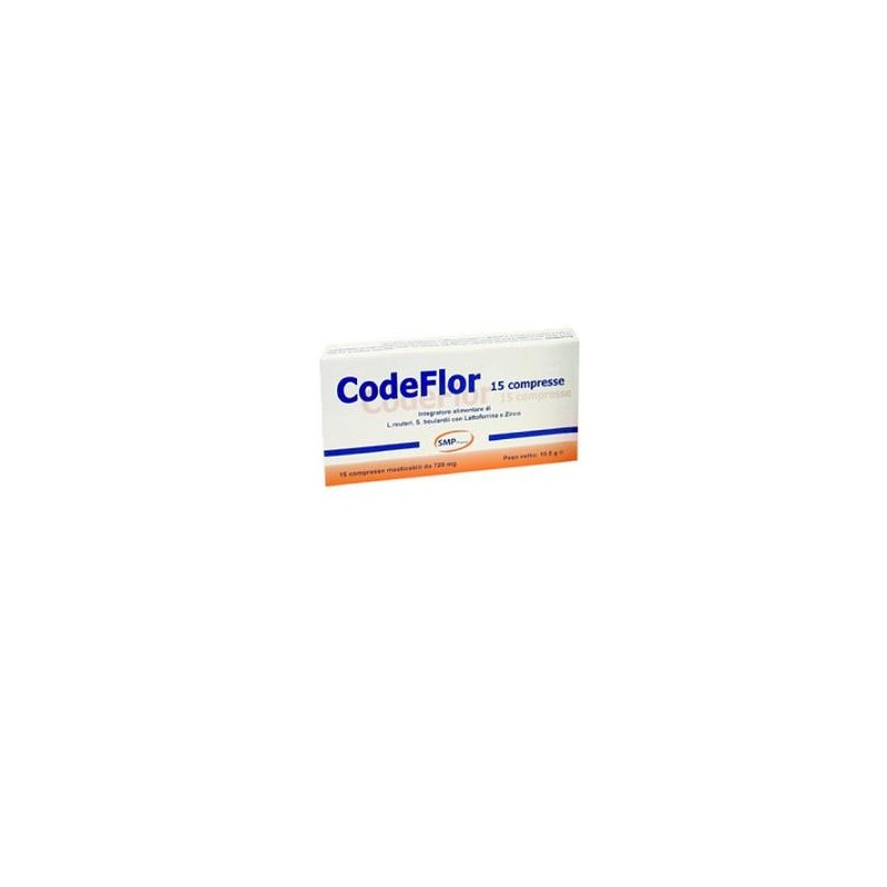 Smp Pharma Codeflor 15 Compresse - Integratori di fermenti lattici - 930517925 - Smp Pharma - € 12,10