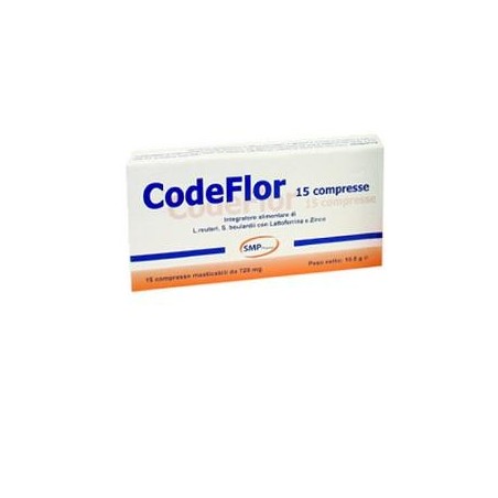 Smp Pharma Codeflor 15 Compresse - Integratori di fermenti lattici - 930517925 - Smp Pharma - € 12,10