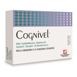 Pharmasuisse Laboratories Cognivel 40 Softgel - Integratori per concentrazione e memoria - 938685272 - Pharmasuisse Laborator...