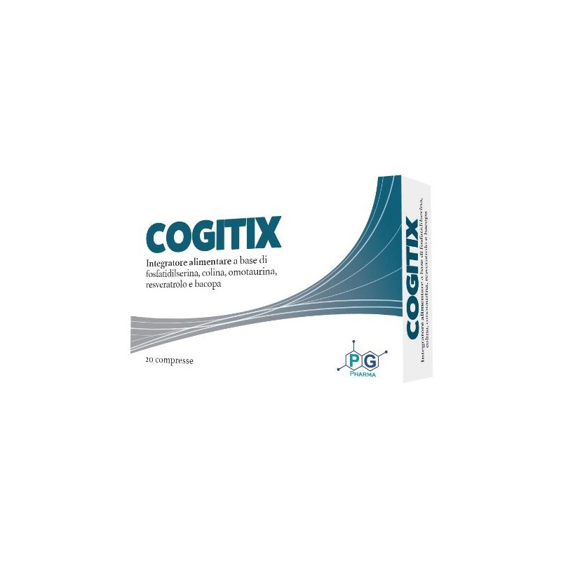 Pg Pharma Cogitix 20 Compresse - Integratori per concentrazione e memoria - 944584630 - Pg Pharma - € 22,34