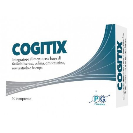 Pg Pharma Cogitix 20 Compresse - Integratori per concentrazione e memoria - 944584630 - Pg Pharma - € 22,34