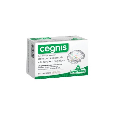 Specchiasol Cognis Per Memoria e Funzioni Cognitive 30 Compresse Specchiasol - 1 Specchiasol Cognis Per Memoria e Funzioni Cognitive 30 Compresse Specchiasol - 1