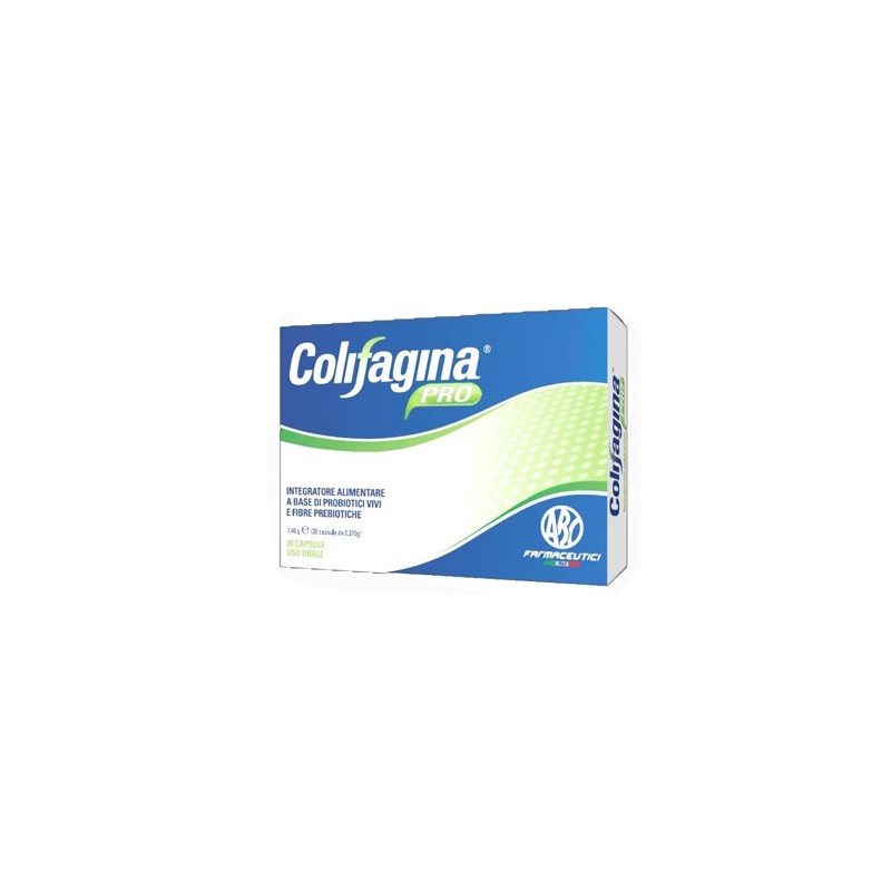 Abc Farmaceutici Colifagina Pro 20 Capsule - Integratori di fermenti lattici - 921899340 - Abc Farmaceutici - € 11,21