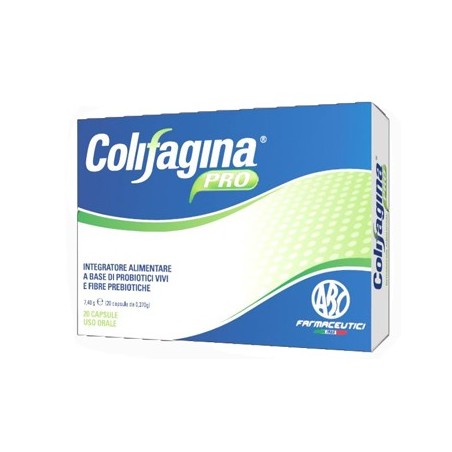 Abc Farmaceutici Colifagina Pro 20 Capsule - Integratori di fermenti lattici - 921899340 - Abc Farmaceutici - € 11,21