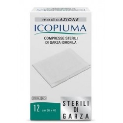 Desa Pharma Garza Compressa Idrofila Icopiuma 36x40cm 12 Pezzi - Medicazioni - 906066042 - Icopiuma - € 3,01