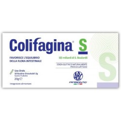 Abc Farmaceutici Colifagina S 10 Buste Orosolubili - Integratori per apparato digerente - 973607548 - Abc Farmaceutici - € 11,05
