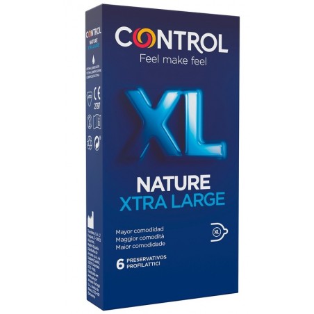 Artsana Profilattico Control Nature 2,0 Xl 6 Pezzi - Profilattici e Contraccettivi - 979237118 - Artsana - € 7,32