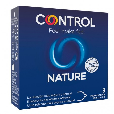 Artsana Profilattico Control Nature 2,0 3 Pezzi - Profilattici e Contraccettivi - 979312307 - Artsana - € 3,17