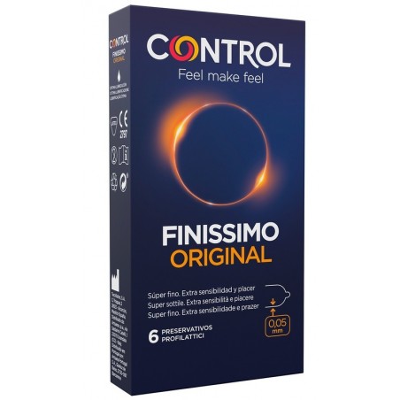 Artsana Control Finissimo Original 6 Pezzi - Profilattici e Contraccettivi - 979779903 - Artsana - € 8,10