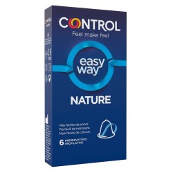 Artsana Profilattico Control Nature Easy Way 6 Pezzi - Profilattici e Contraccettivi - 979946403 - Artsana - € 6,71